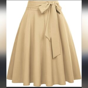 Belle Poque A-Line High Waist Skirt